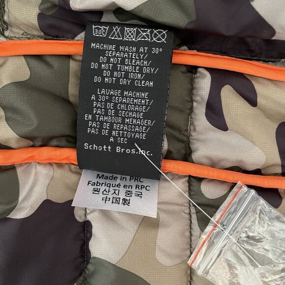 Schott Bros. NYC Jacket Flyer’s Man Intermediate Army Type Quilted S - Picture 12 of 12